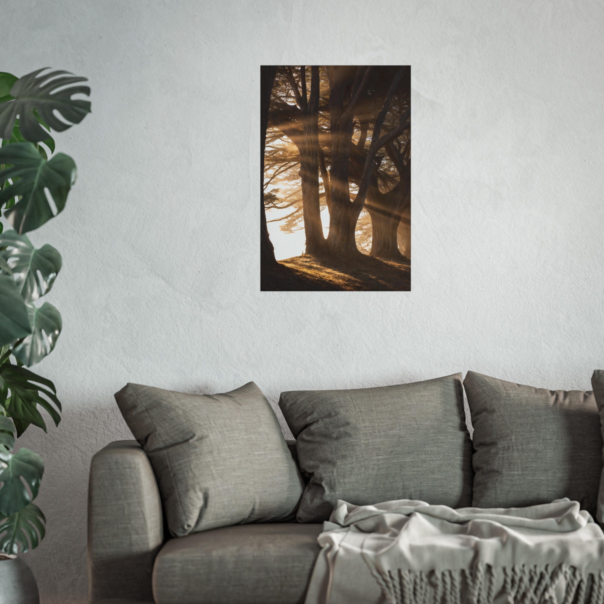 Cathedral Pines — Misty Forest Fine Art Print - Image 11