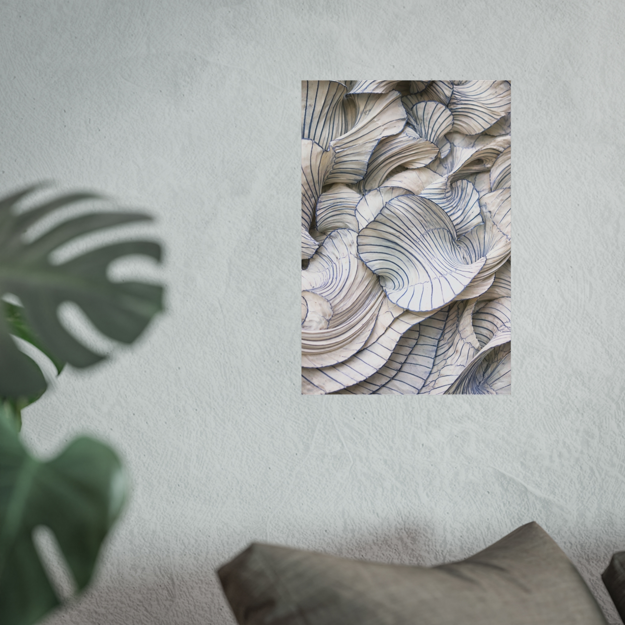 Ivory Folds — Minimal Abstract Fine Art Print - Image 5