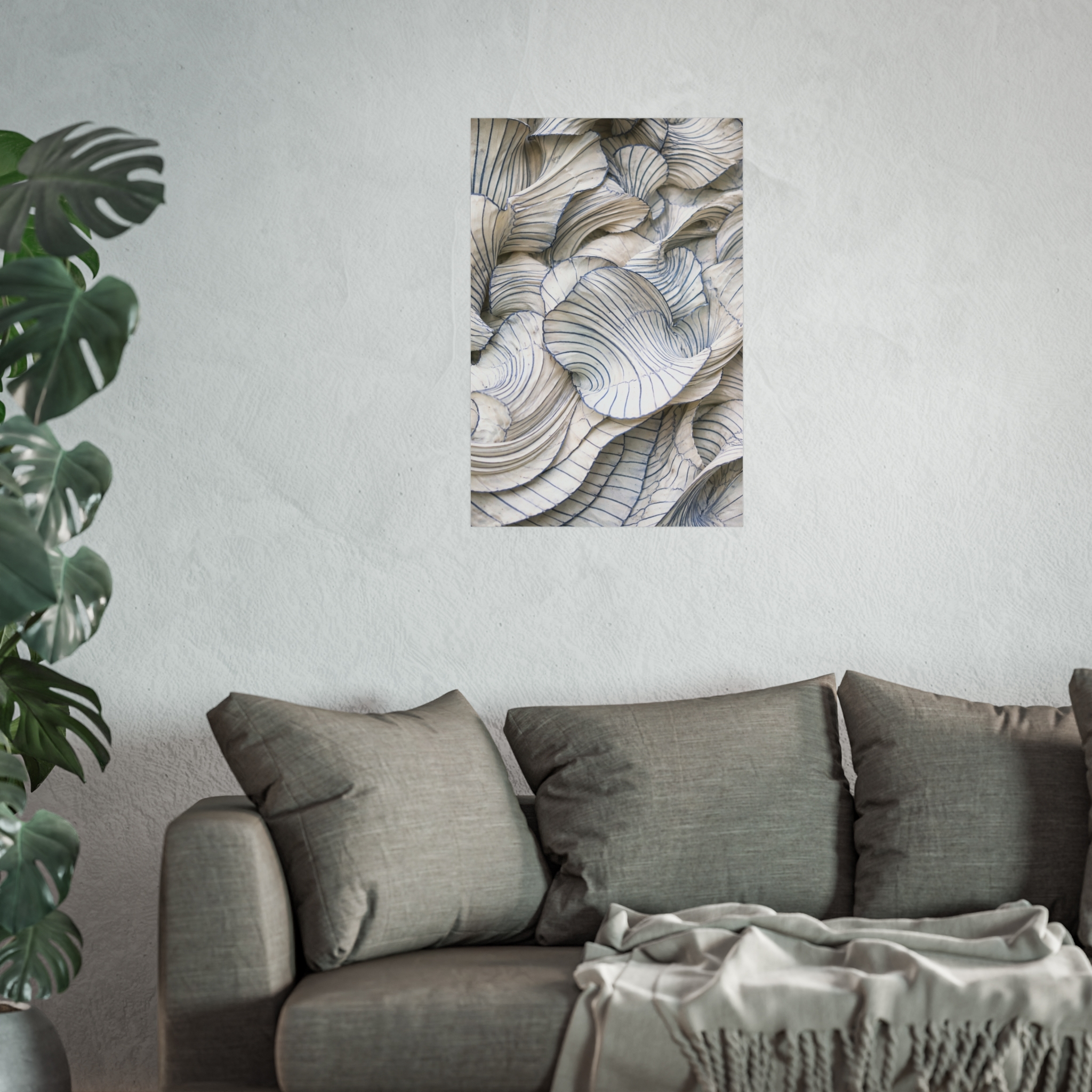 Ivory Folds — Minimal Abstract Fine Art Print - Image 11