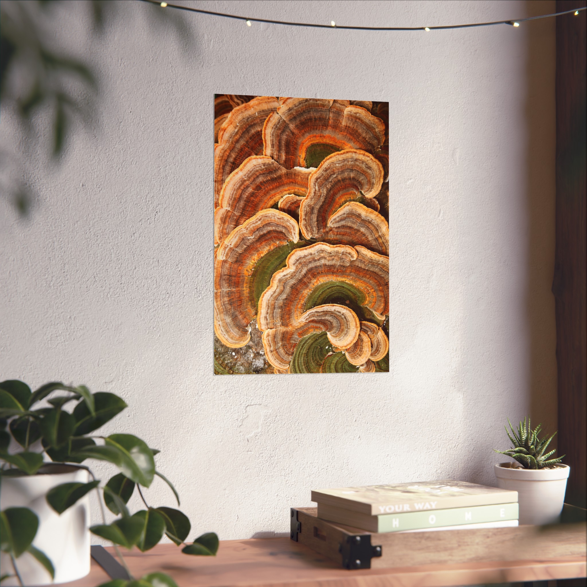 Amber Shelf — Woodland Fungi Fine Art Print - Image 6