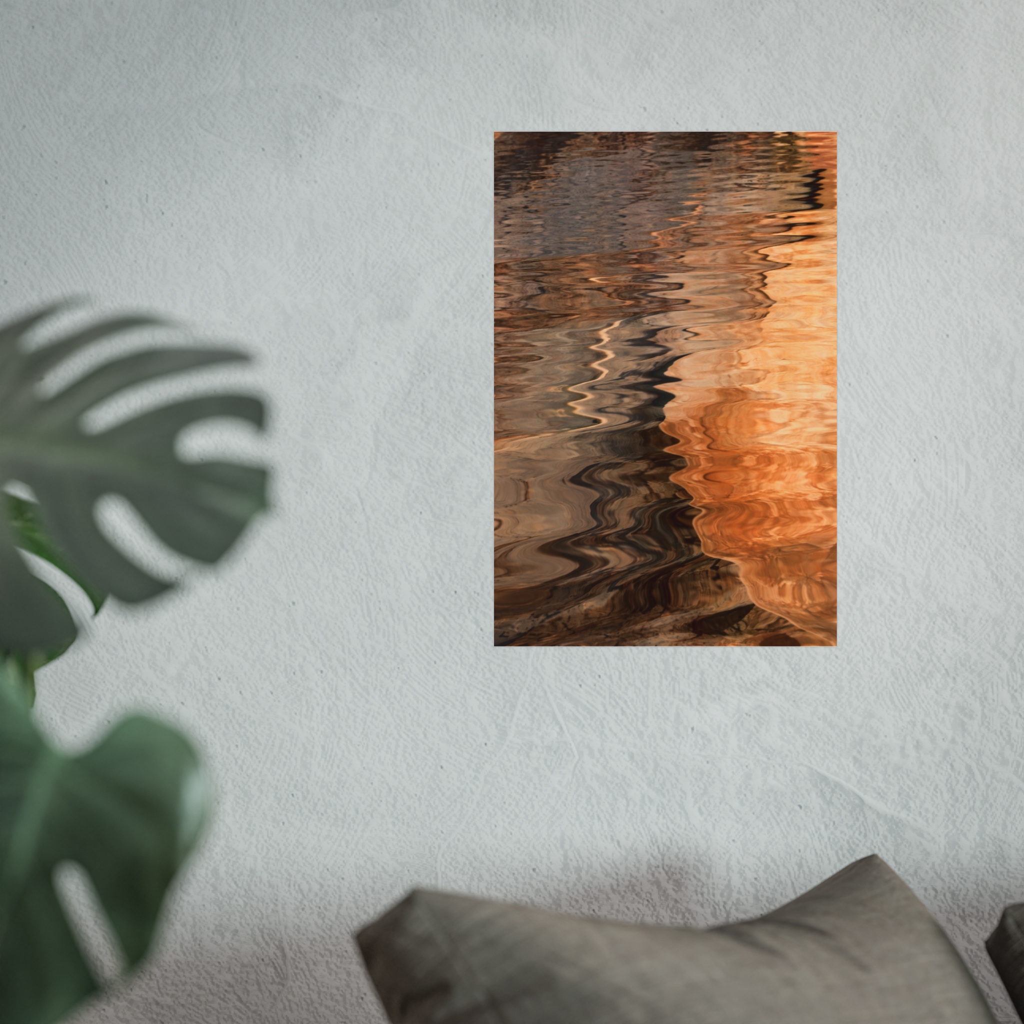 Liquid Gold — Water Reflection Fine Art Print - Image 5