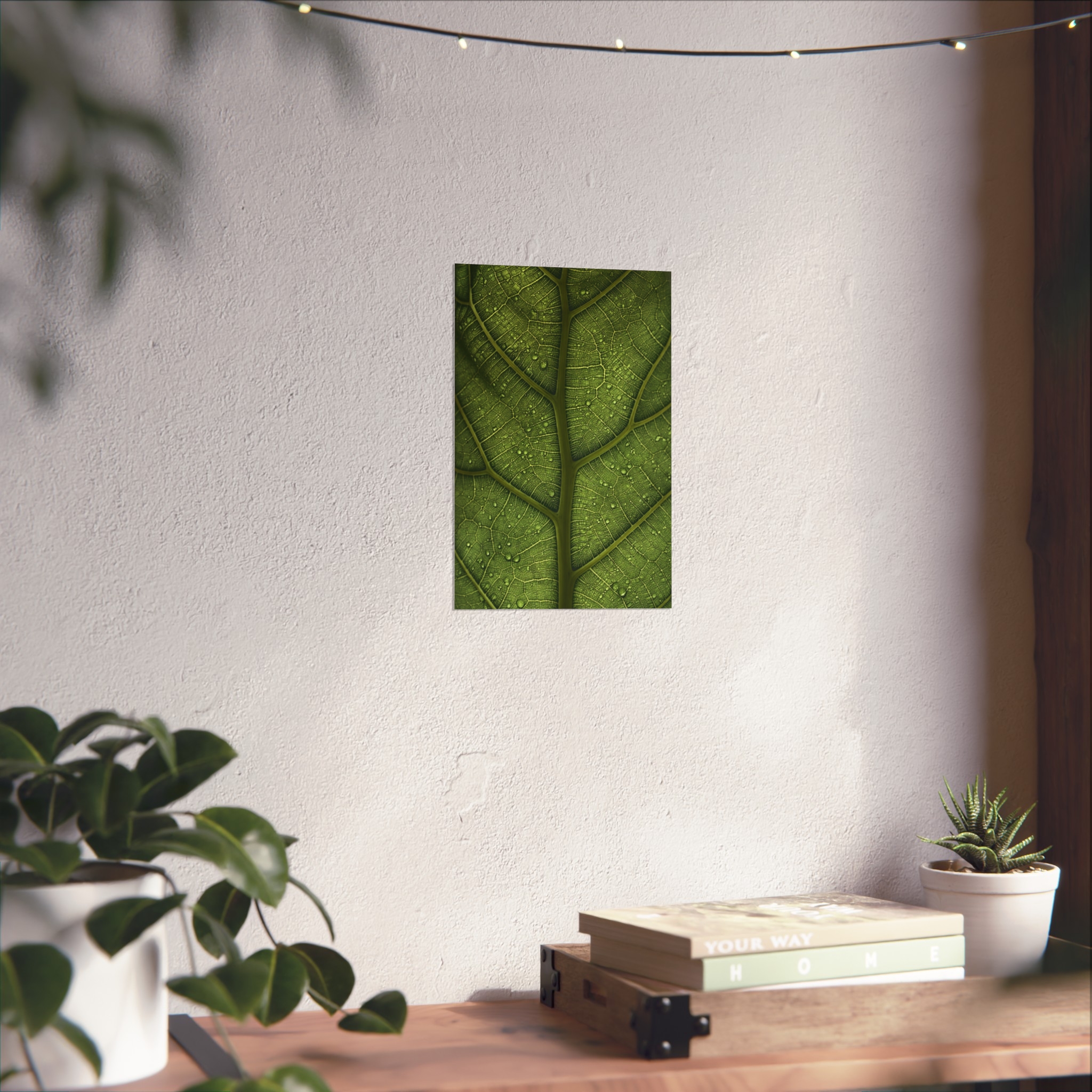 Leaf Anatomy — Botanical Macro Fine Art Print - Image 3