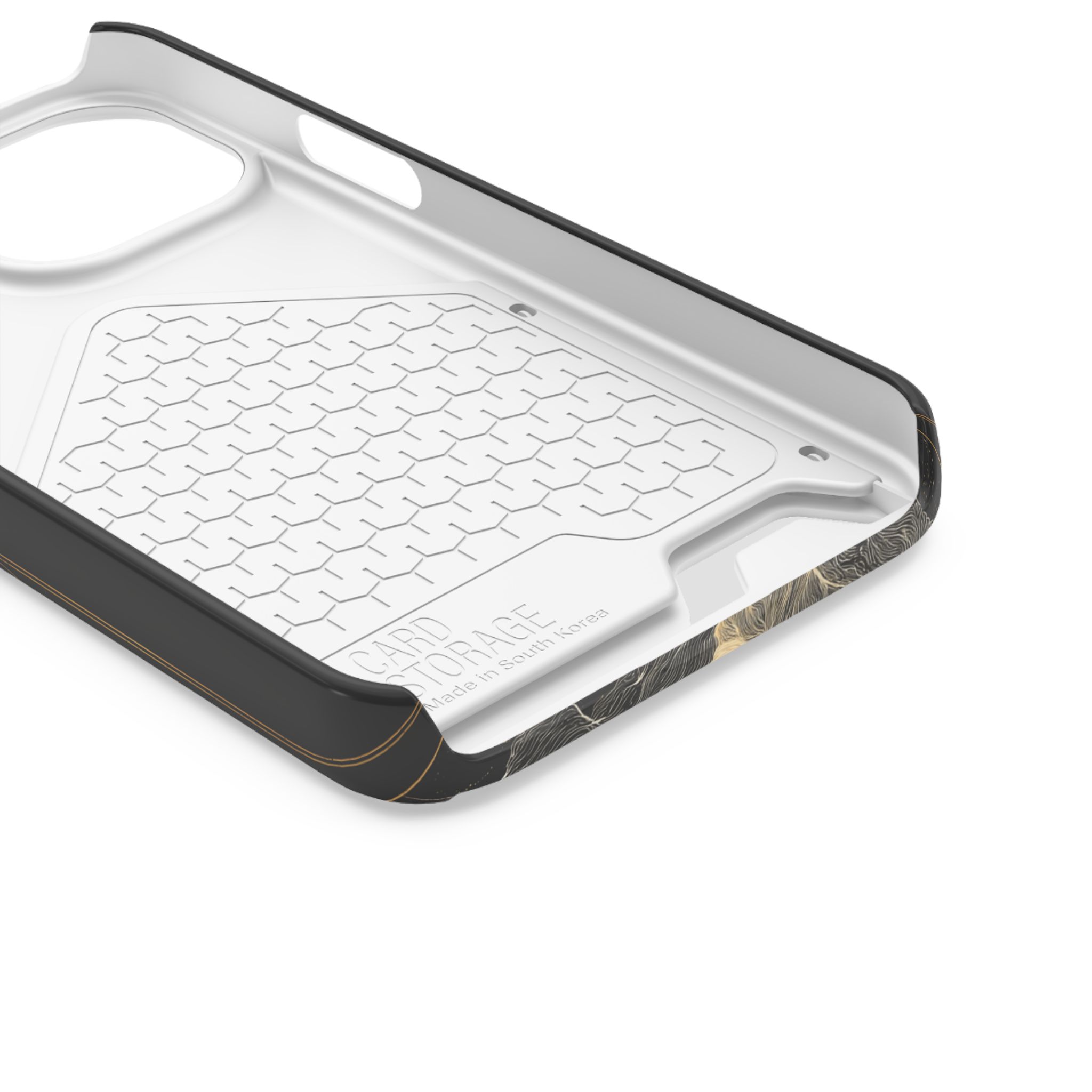 Aquarius Zodiac Phone Case with Card Holder – Celestial Gold Water Bearer - Image 35