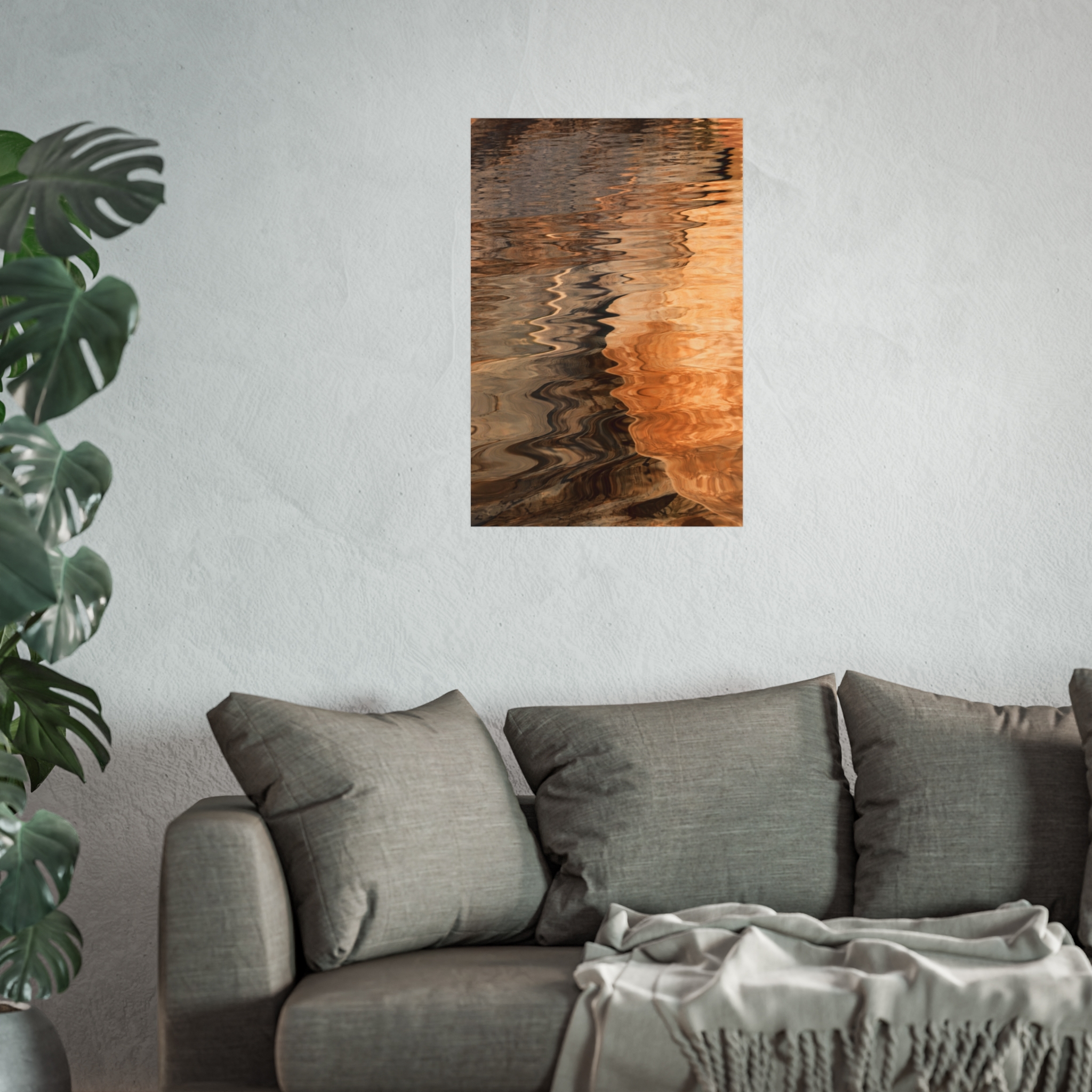 Liquid Gold — Water Reflection Fine Art Print - Image 11