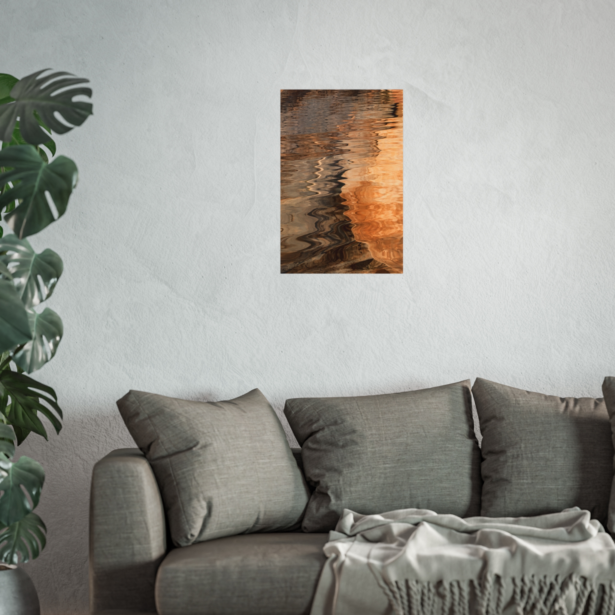 Liquid Gold — Water Reflection Fine Art Print - Image 8
