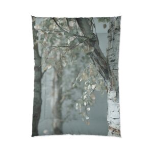 Misty Birch Comforter – Dreamy Woodland