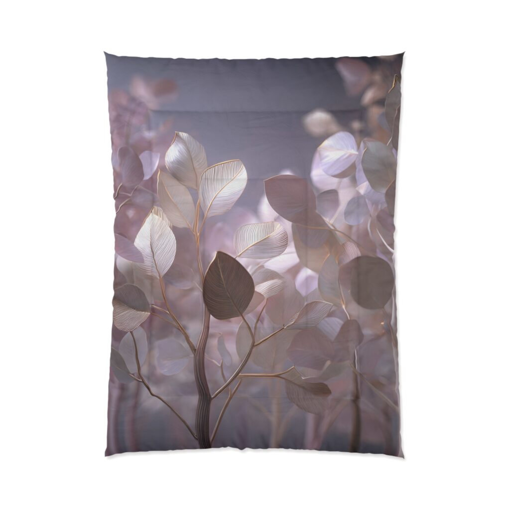 Amethyst Forest Comforter – Twilight Botanical